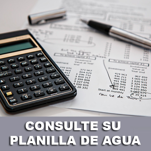 Consulta tu Planilla de Agua